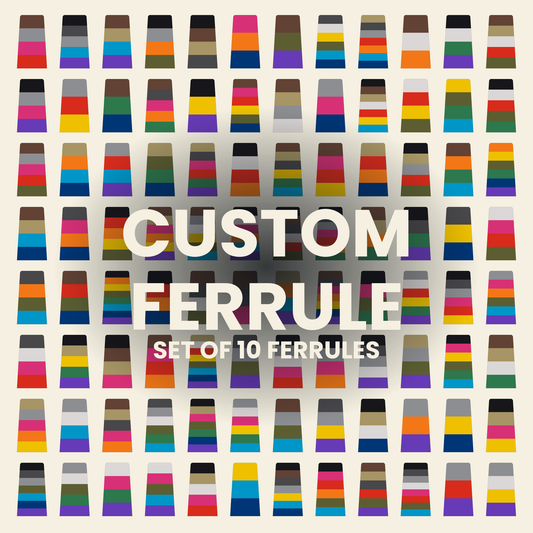 Custom Ferrule Set — 10 Ferrules